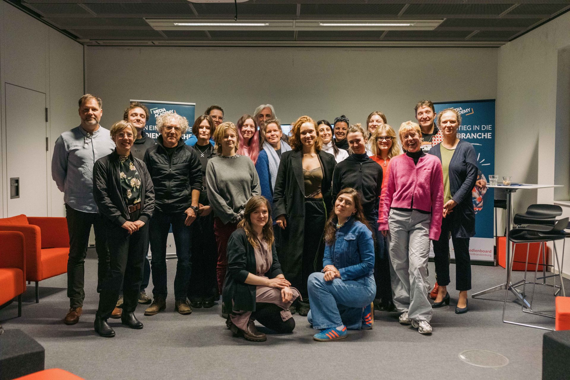 Trainees, Partner und Trainers des 3. Durchgangs von Media Academy